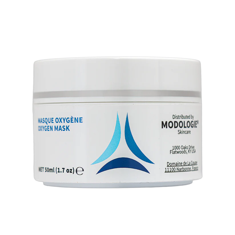 Pot de Modologie Masque Oxygène 50ml, masque de soin visage détoxifiant, oxygénant et booster d'éclat - Spa Mozaik Bordeaux