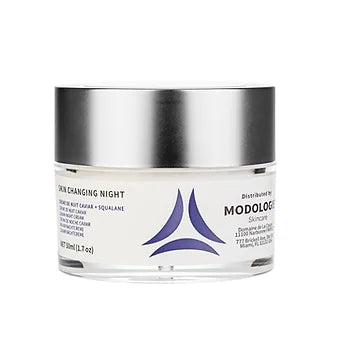 Pot de Modologie Skin Changing Night 50ml, crème de nuit régénérante et soin rénovateur de peau - Spa Mozaik Bordeaux